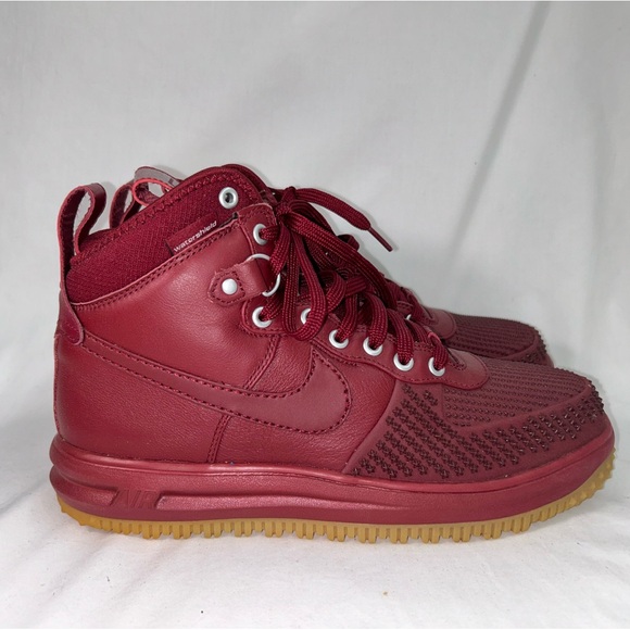 Nike lunar force 1 duckboot ‘team red’ - Picture 2 of 5